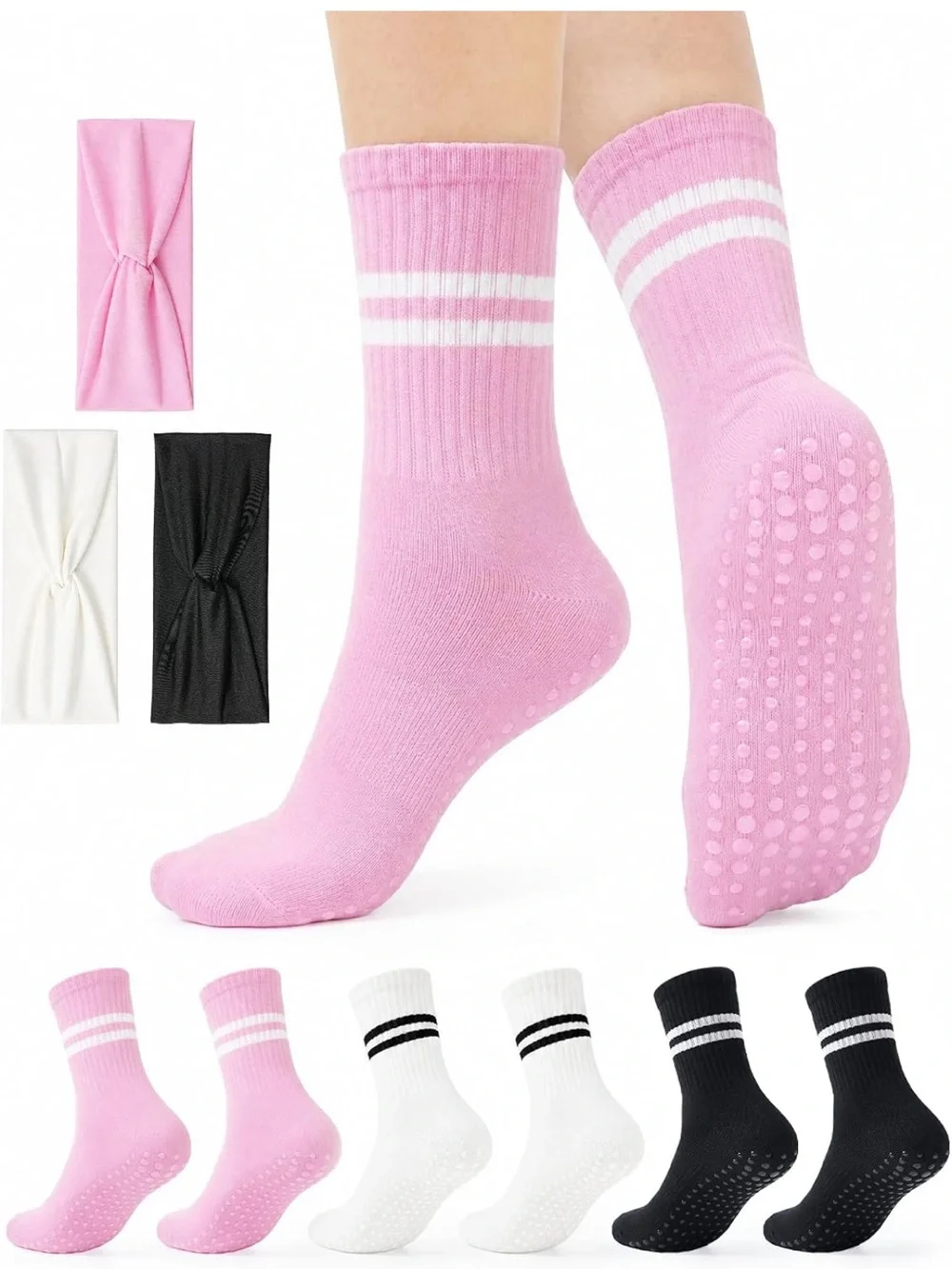 Yoga Gift Box set of socks and headbands
